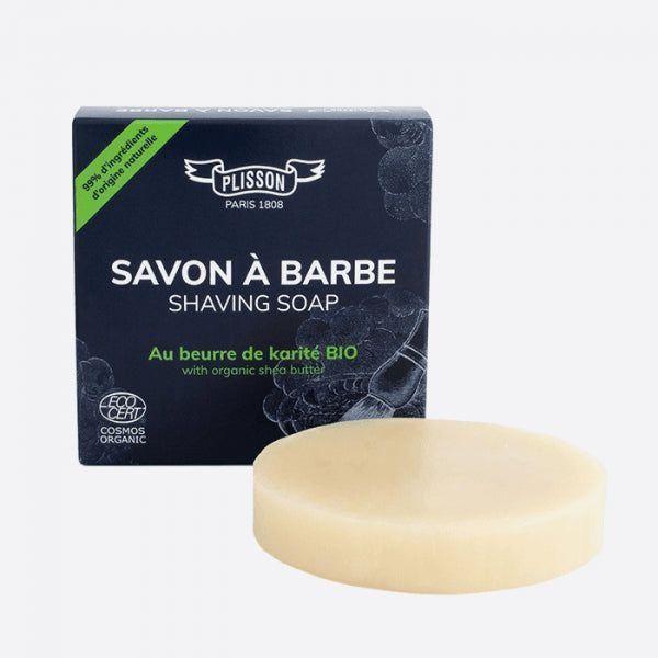 Plisson Organic Shea Butter Shaving Soap 2.8 oz by Pasteur Pharmacy