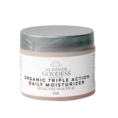 Organic Triple Action Face Cream with SPF 30