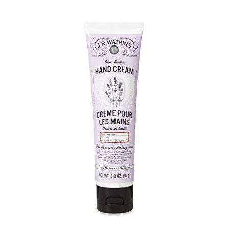 J.R. Watkins Natural Moisturizing Hand Cream Lavender 3.3 oz  DestGlow