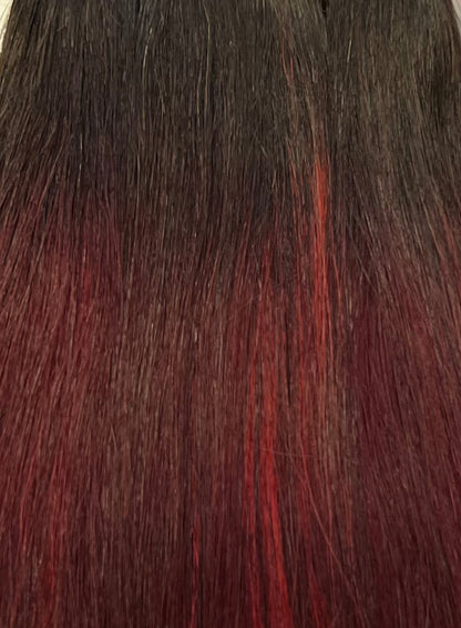 Outre Premium New Yaki Human Hair Weave, 14 in, C1B/425