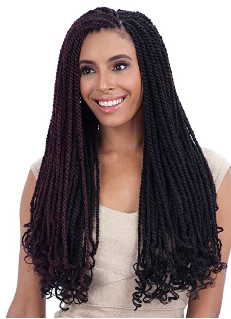 FreeTress Equal Cuban Twist Braid, Double Strand 24" 