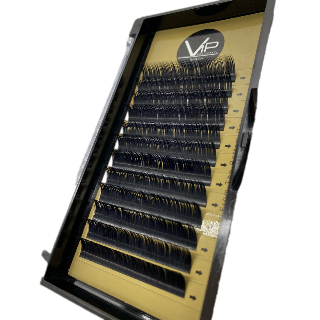 VIP Extensions Faux Mink Lash Extensions 0.15 B Curl 12 Lines, 11 mm  DestGlow