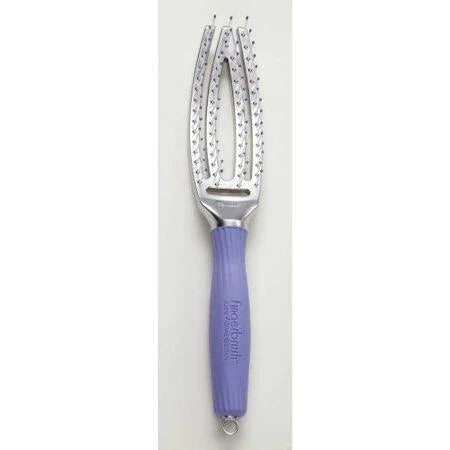 Olivia Garden Finger Brush Curved Vented Paddle Hair Brush, Small  DestGlow