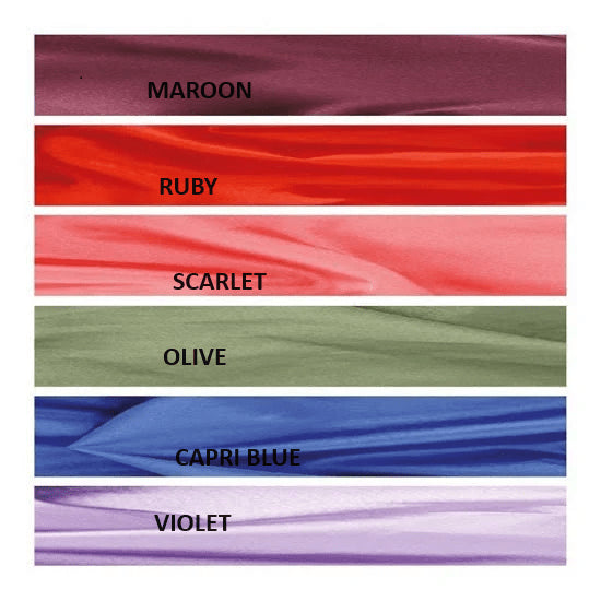 Qfitt Lux Silk Bonnet L-XL, Maroon  DestGlow