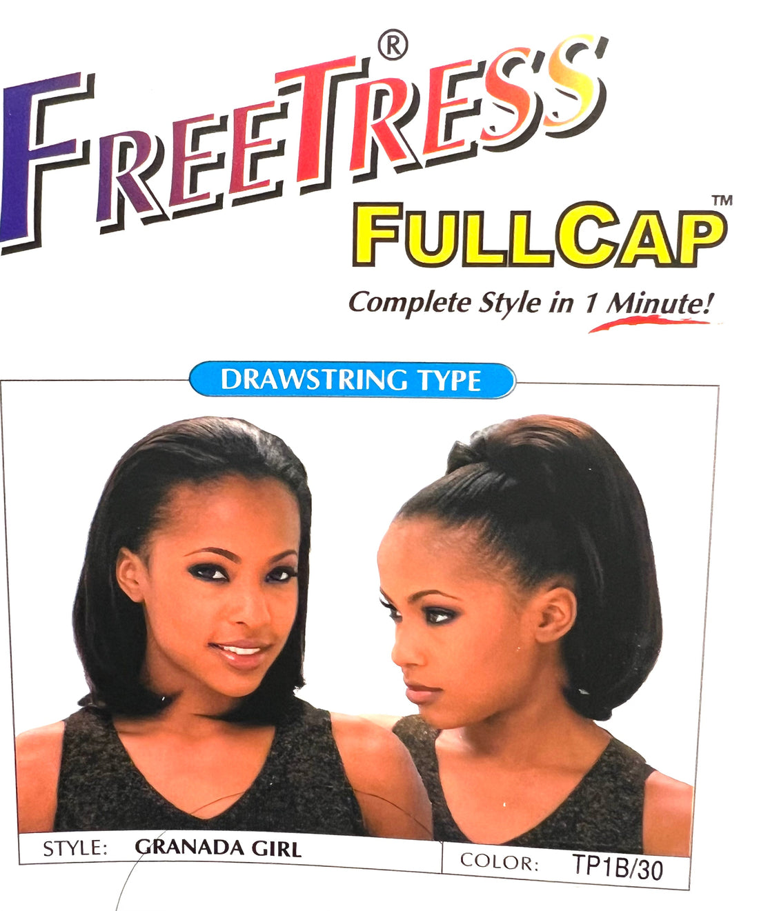 FreeTress Granada Girl Drawstring Fullcap Wig, 34  DestGlow