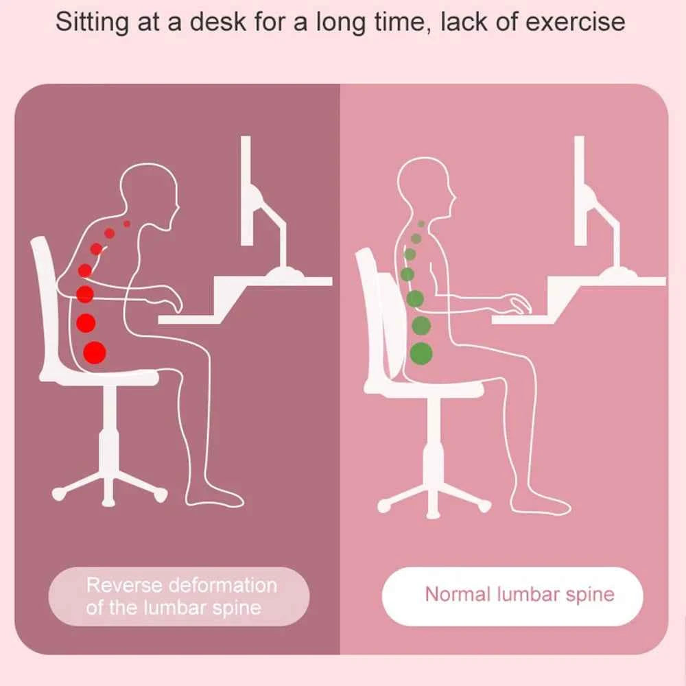 SpineRelax™ Orthopedic Back Stretcher Pillow – Lumbar Support &amp; Pain Relief Cushion