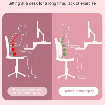 SpineRelax™ Orthopedic Back Stretcher Pillow – Lumbar Support &amp; Pain Relief Cushion