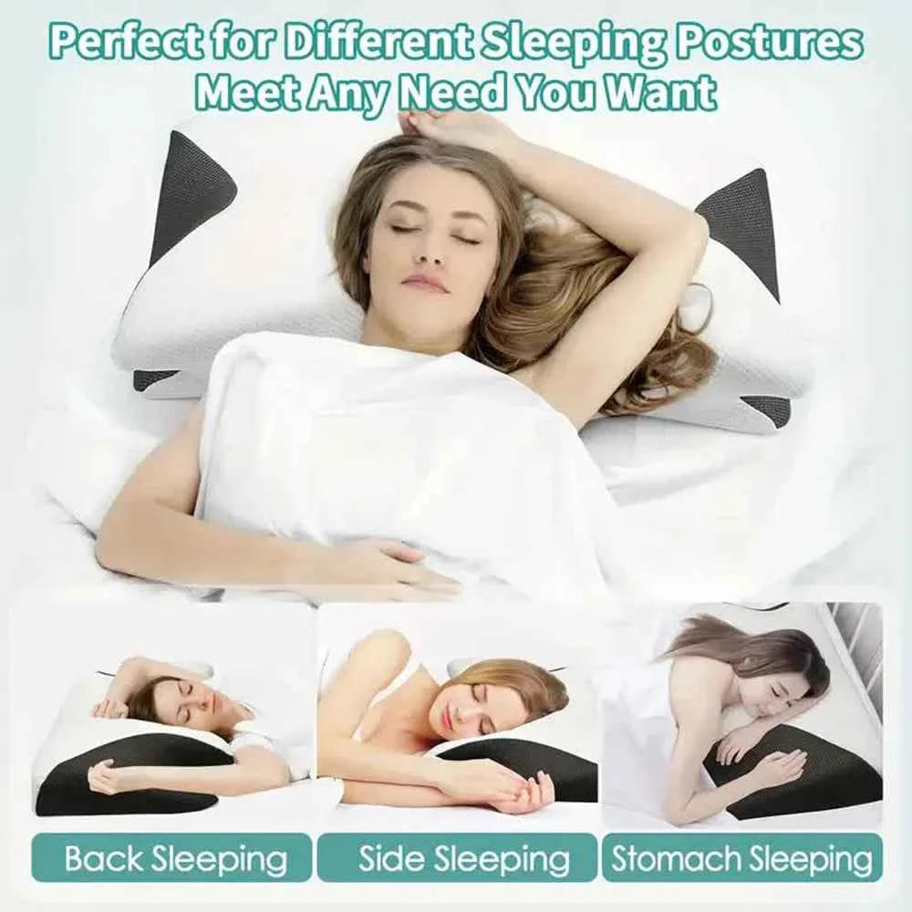 Orthopedic Cervical Memory Foam Pillow for Neck Support