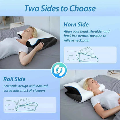 Orthopedic Cervical Memory Foam Pillow for Neck Support