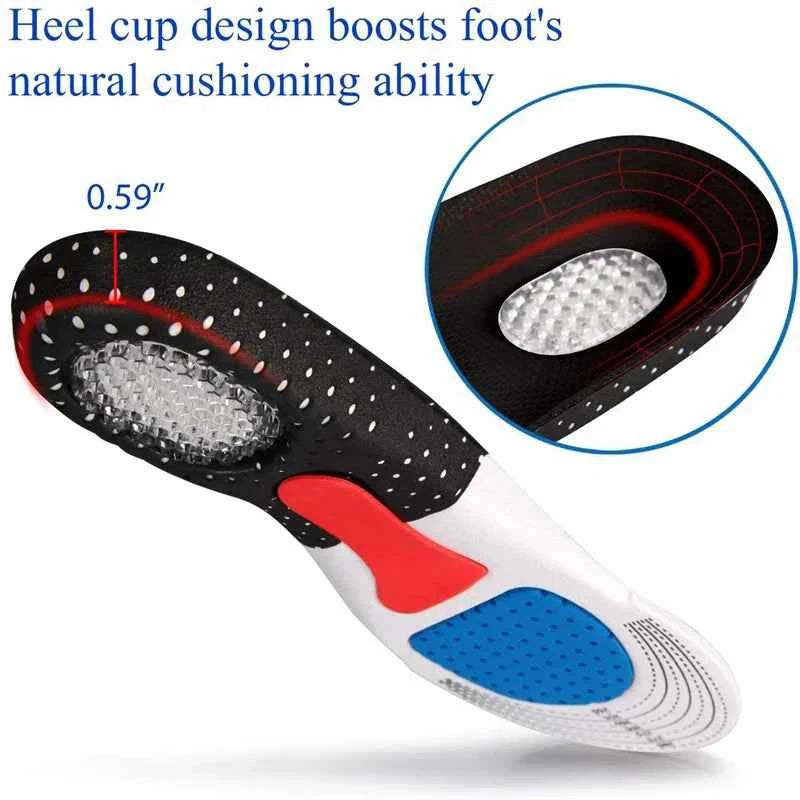 OrthoComfort™ Memory Foam Insoles – Orthopedic Shock Absorption &amp; Foot Support