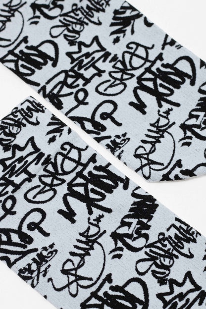 Socks Conte Fantasy - Graffiti Pattern