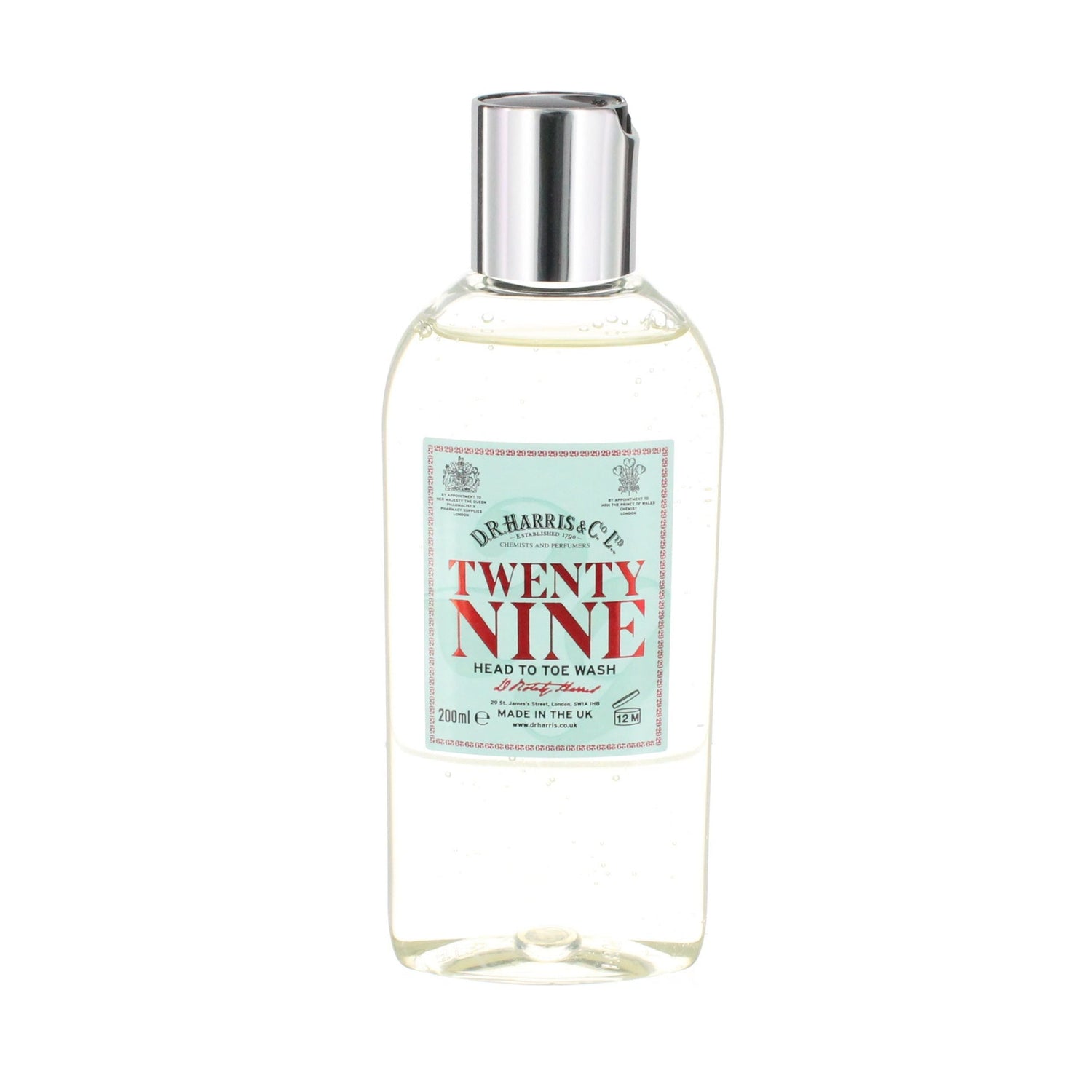 D. R. Harris &amp; Co Twenty Nine Head to Toe Wash 50ml by Pasteur Pharmacy