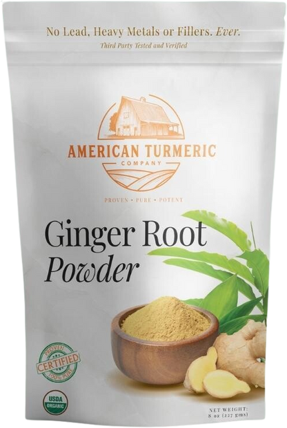 Organic Fermented Turmeric &amp; Ginger Powder Bundle – Synergistic Clean Wellness by America&