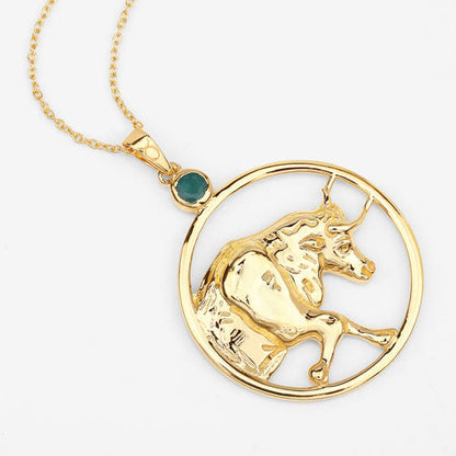 0.23 Carat Genuine Emerald .925 Sterling Silver Pendant by Bids.com