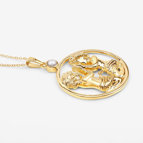 0.45 Carat Genuine Pearl .925 Sterling Silver Pendant by Bids.com