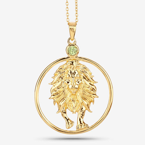 0.24 Carat Genuine Peridot .925 Sterling Silver Pendant by Bids.com