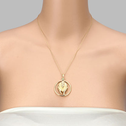 0.24 Carat Genuine Peridot .925 Sterling Silver Pendant by Bids.com