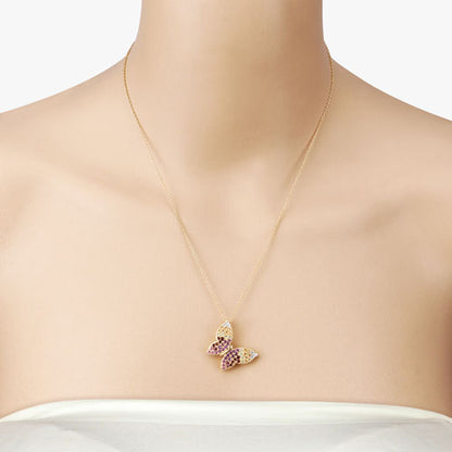 1.62 Carat Genuine Multi Stones .925 Sterling Silver Pendant by Bids.com