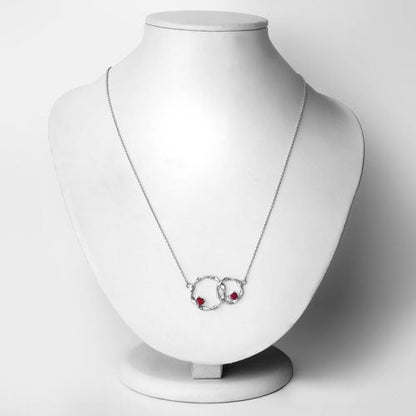 0.70 Carat Genuine Ruby .925 Sterling Silver Pendant by Bids.com