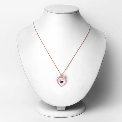 0.25 Carat Genuine Amethyst .925 Sterling Silver Pendant by Bids.com