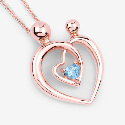 0.28 Carat Genuine Swiss Blue Topaz .925 Sterling Silver Pendant by Bids.com