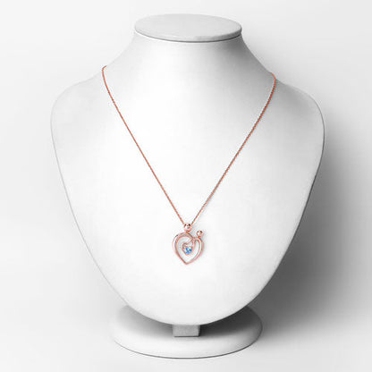 0.28 Carat Genuine Swiss Blue Topaz .925 Sterling Silver Pendant by Bids.com