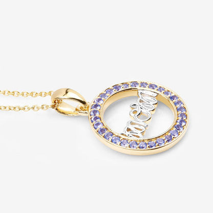 0.64 Carat Genuine Tanzanite .925 Sterling Silver Pendant by Bids.com