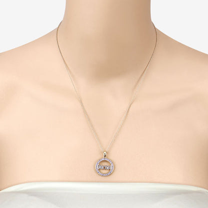 0.64 Carat Genuine Tanzanite .925 Sterling Silver Pendant by Bids.com