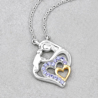 0.28 Carat Genuine Tanzanite .925 Sterling Silver Pendant by Bids.com