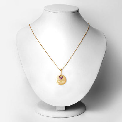 0.20 Carat Genuine Ruby .925 Sterling Silver Pendant by Bids.com