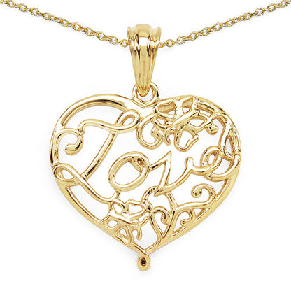 14K Yellow Gold Plated 6.05 Grams .925 Sterling Silver Pendant by Bids.com