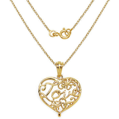 14K Yellow Gold Plated 6.05 Grams .925 Sterling Silver Pendant by Bids.com