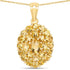 4.16 Carat Genuine Citrine .925 Sterling Silver Pendant 