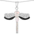 1.41 Carat Genuine Ethiopian Opal and White Topaz .925 Sterling Silver Pendant by Bids.com