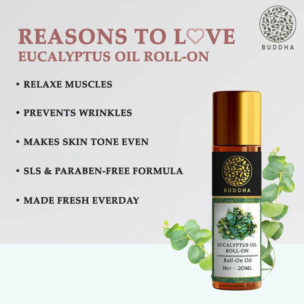 Buddha Natural Eucalyptus Therapeutic Roll-On