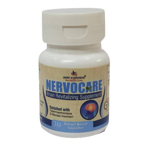 Deep Ayurveda Nervocare 500mg Veg Capsules