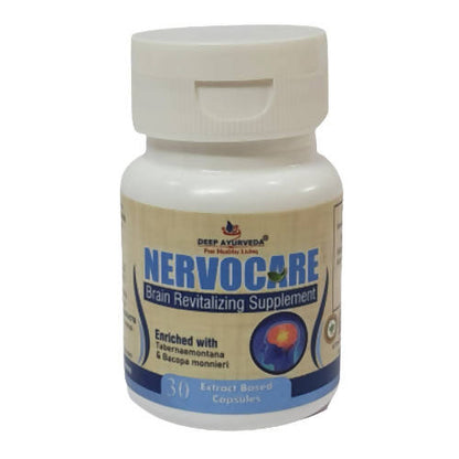 Deep Ayurveda Nervocare 500mg Veg Capsules