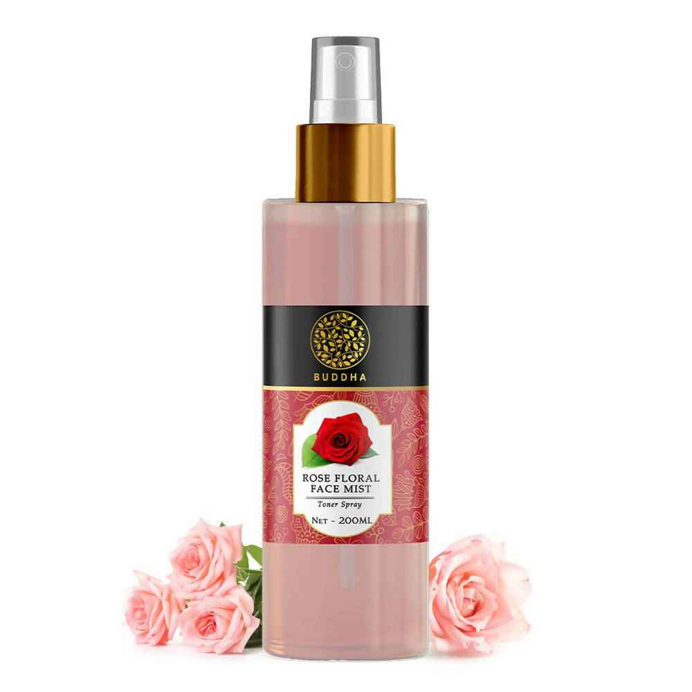 Buddha Natural Rose Facial Mist Toner - For Skin Lightening and Dark Spots Men &amp; Women