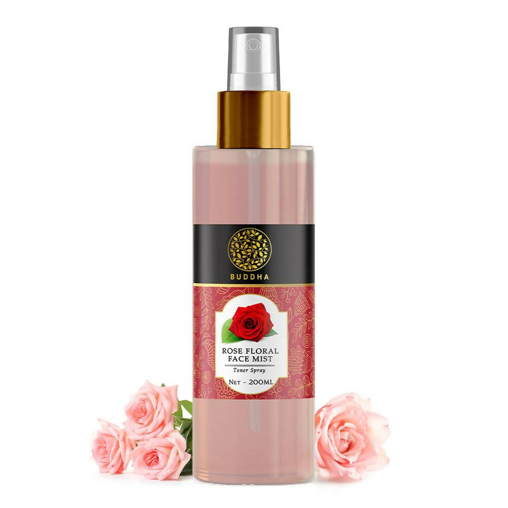 Buddha Natural Rose Facial Mist Toner - For Skin Lightening and Dark Spots Men &amp; Women