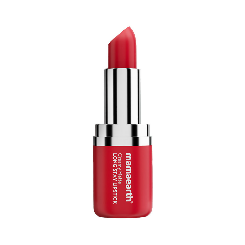 Mamaearth Creamy Matte Long Stay Lipstick - Ruby Crush