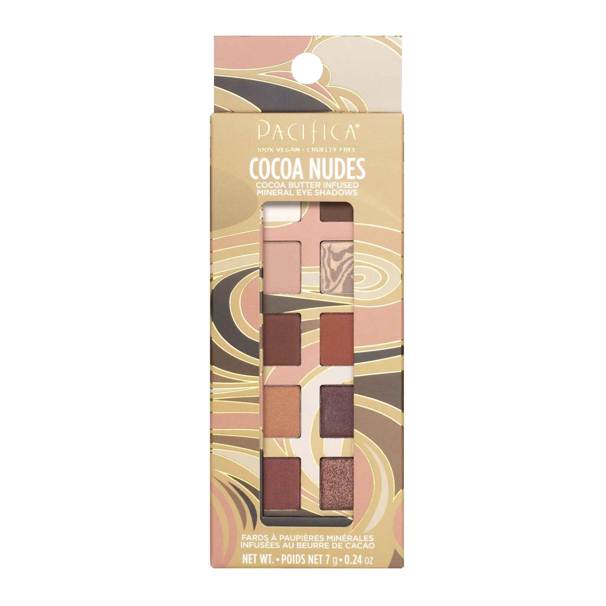 Pacifica COCOA NUDES Cocoa Butter Infused Mineral Eye Shadows - New
