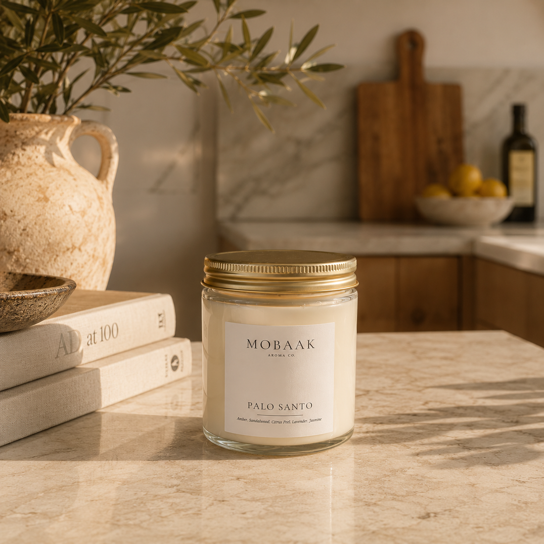 Palo Santo Candles by Mobaak Aromatherapy Shoppe