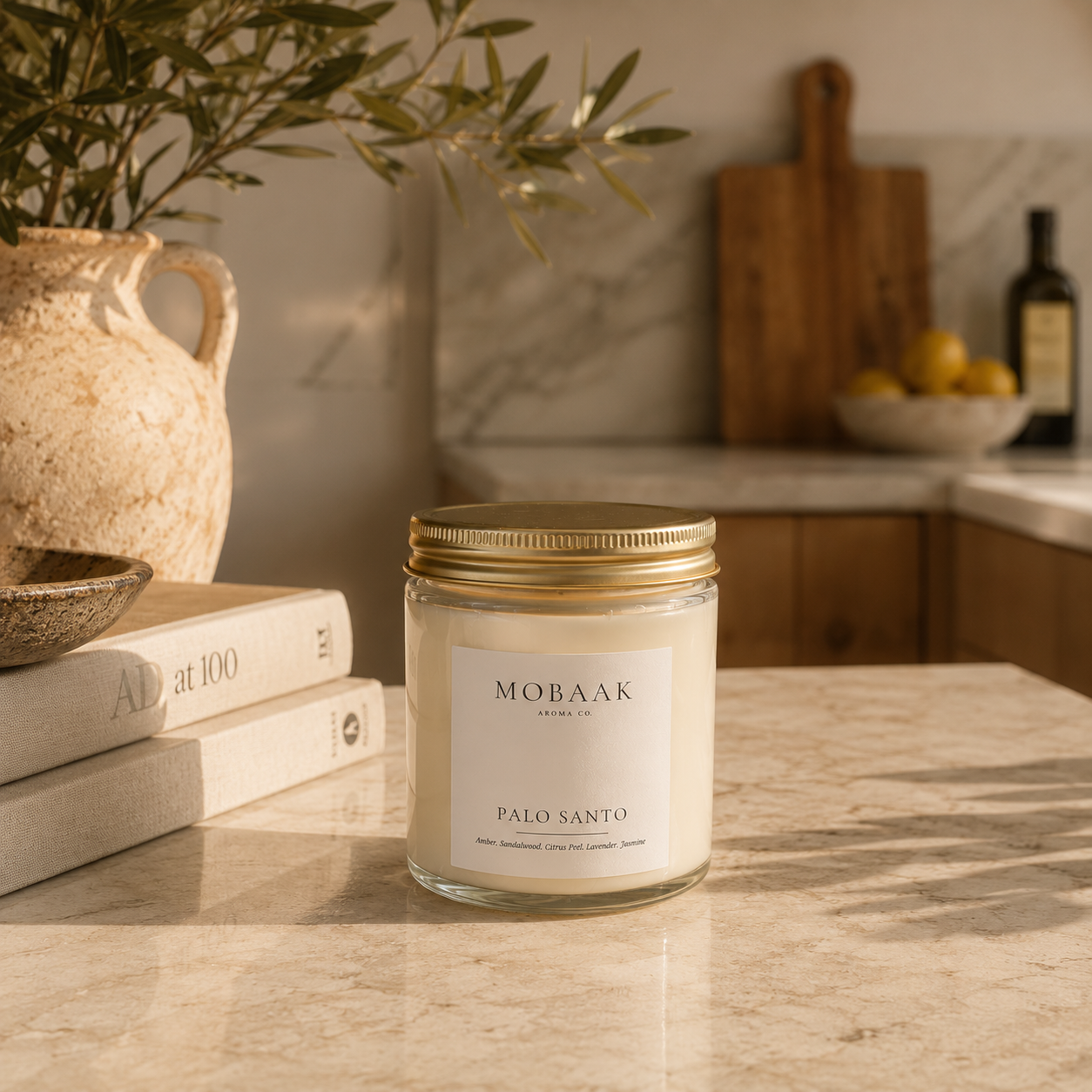 Palo Santo Candles by Mobaak Aromatherapy Shoppe