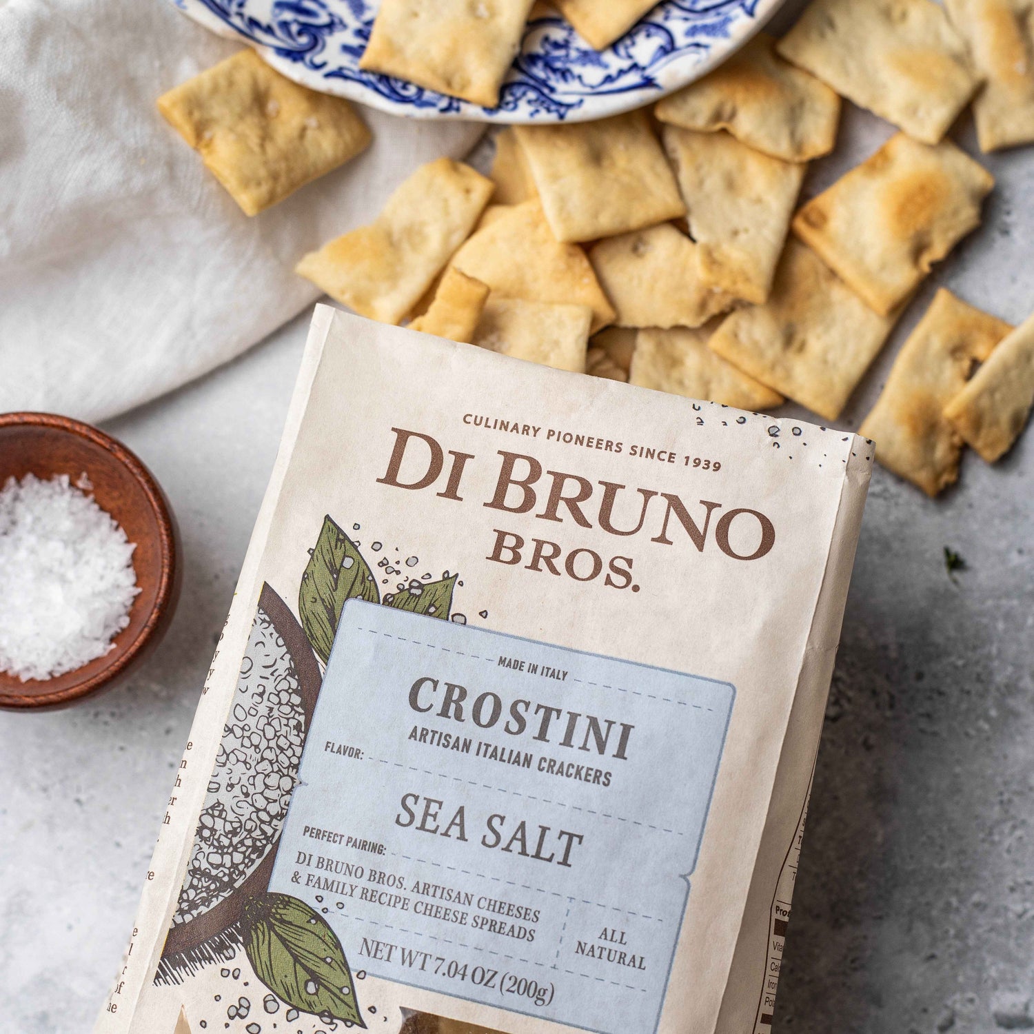 Sea Salt Crostini
