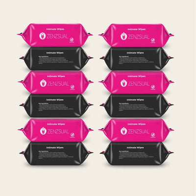 Paq. 12 x Toallitas Húmedas Zenzsual para Higiene Íntima
