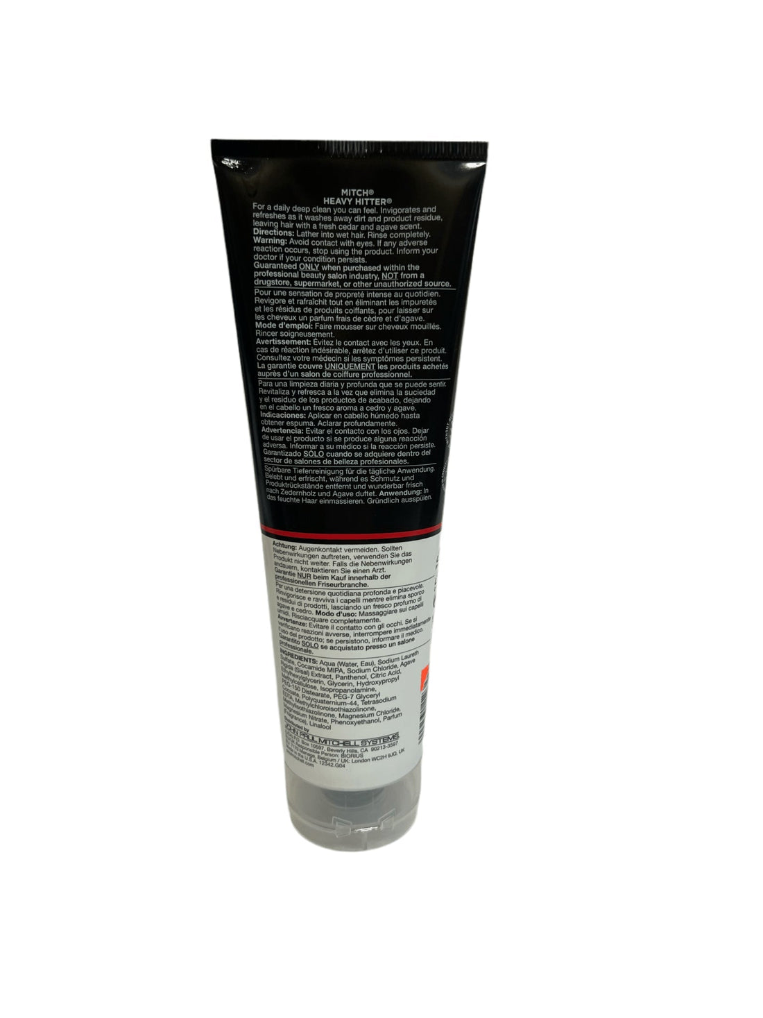 Paul Mitchell Mitch Heavy Hitter Deep Cleansing Shampoo 8.5 oz 