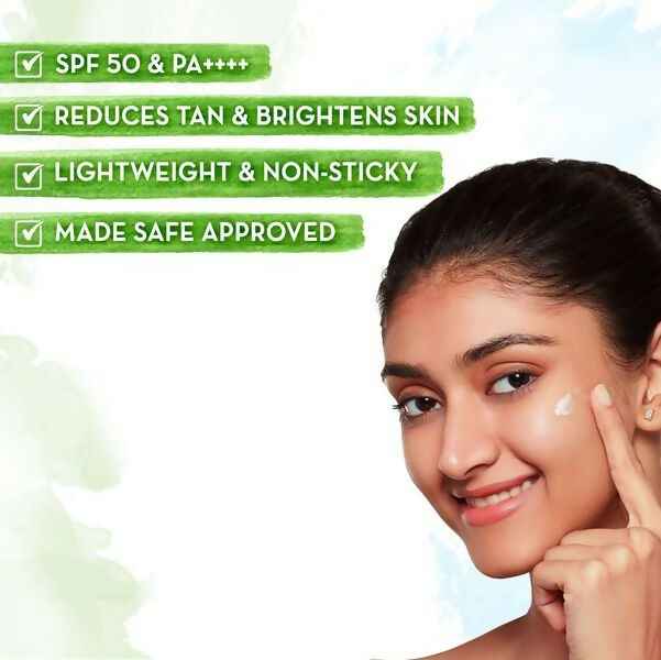 Mamaearth Ubtan Detan Sunscreen With Turmeric &amp; Saffron For Sun Protection