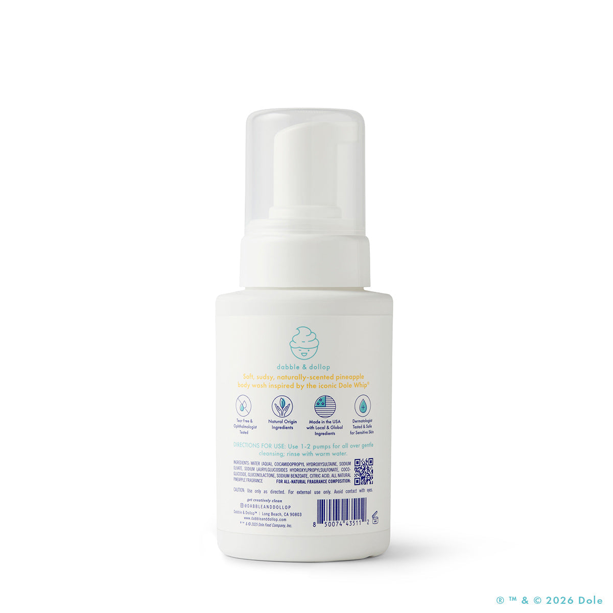 Dole Whip® Pineapple Foaming Body Wash by Dabble &amp; Dollop