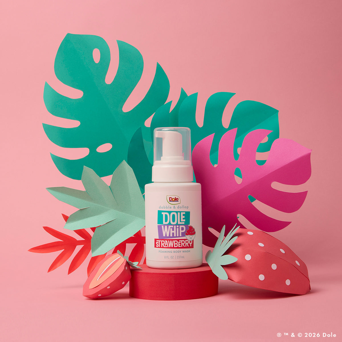 Dole Whip® Strawberry Foaming Body Wash by Dabble &amp; Dollop