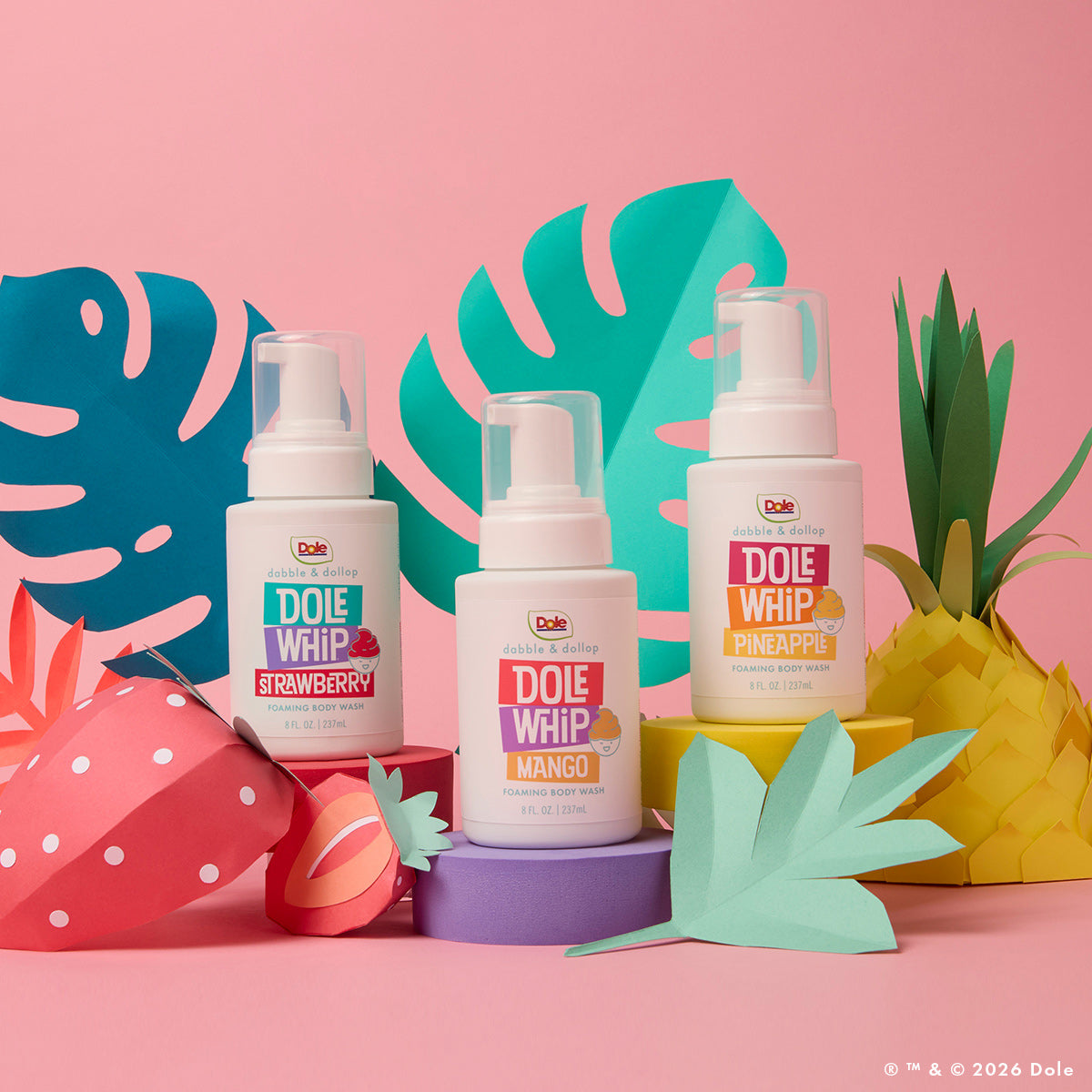 Dole Whip® Strawberry Foaming Body Wash by Dabble &amp; Dollop